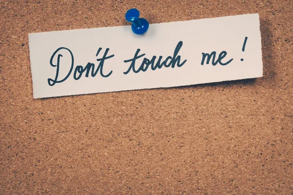 Don't touch me — Stock Photo, Image