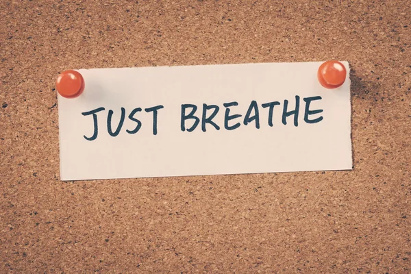 Just breathe — Stock Photo, Image