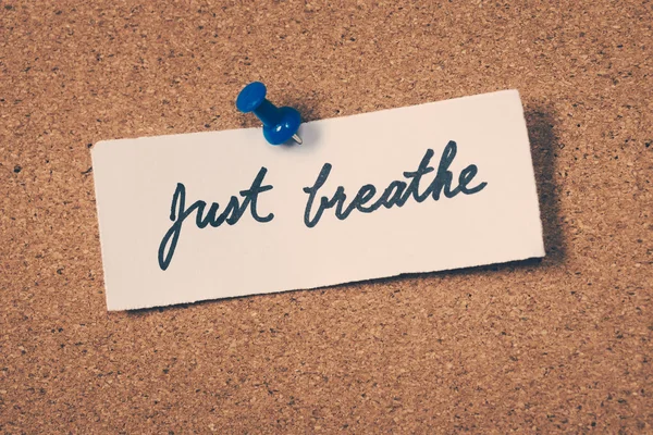 Just breathe — Stock Photo, Image