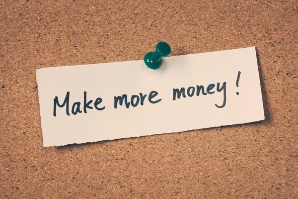 Make more money — Stock Photo, Image