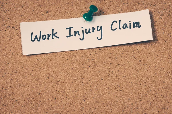 Work injury claim — Stock Photo, Image