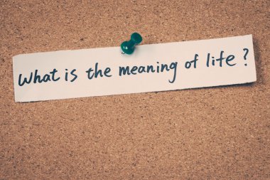 What is the meaning of life clipart