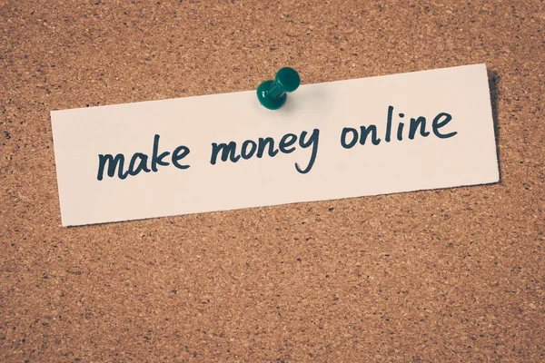 Make money online — Stock Photo, Image