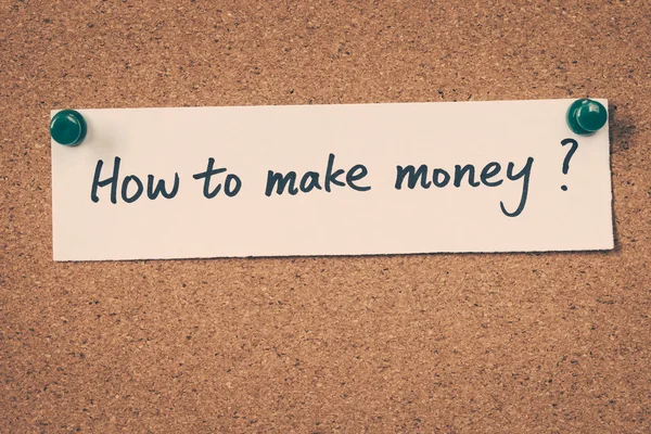 Cómo hacer dinero —  Fotos de Stock