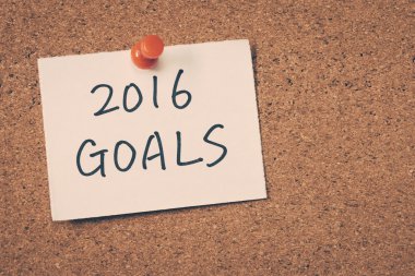 bülten tahtası üzerinde pinned 2016 gol Not