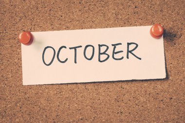 Bülten tahtası üzerinde pinned Ekim Not