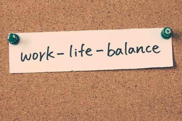 Balance de la vida laboral — Foto de Stock