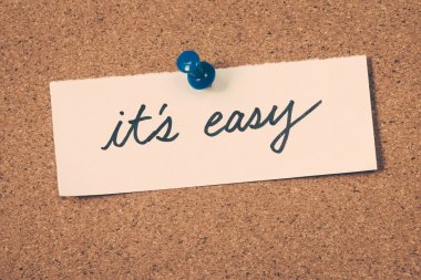 kolay Not bülten tahtası üzerinde pinned olduğunu