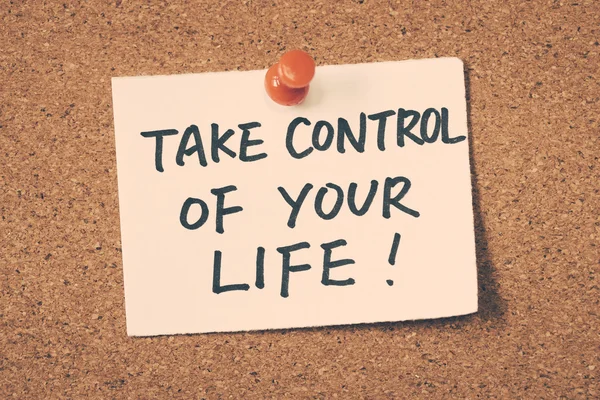 Toma el control de tu vida —  Fotos de Stock