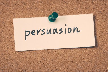 bülten tahtası üzerinde pinned ikna Not