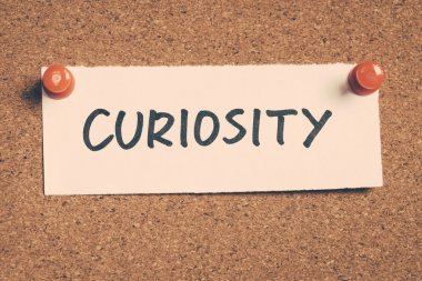 bulletin board tutturulmuş merak Not