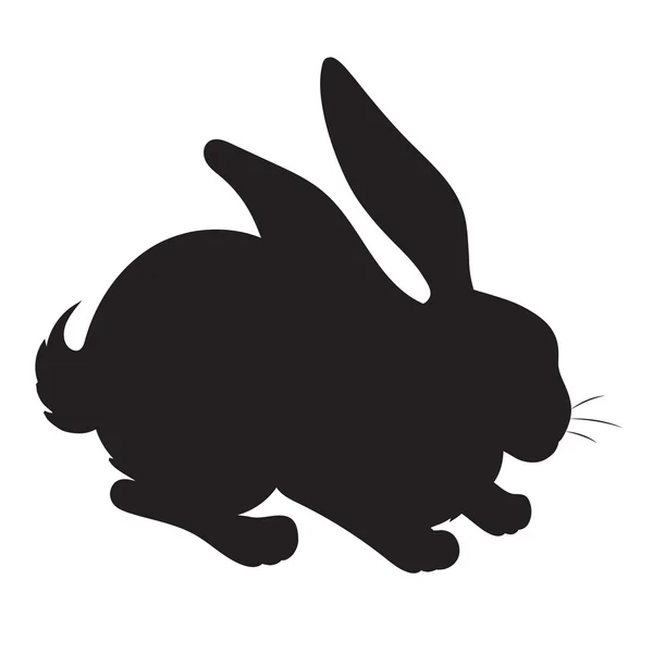 Ilustración de un conejo de Pascua — Vector de stock