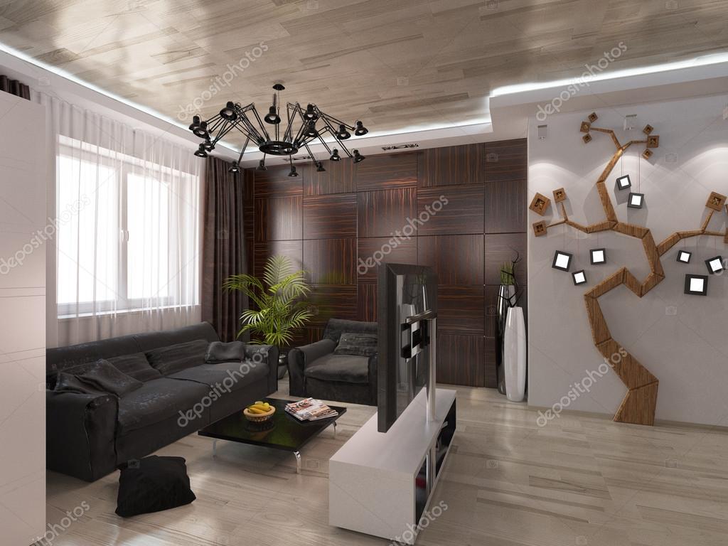 Woonkamer met warme kleuren ontwerpen — Stockfoto © Richman21 #65198927 Woonkamer met warme kleuren ontwerpen — Stockfoto © Richman21 #65198927