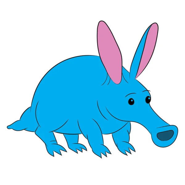 Ilustración del Anteater para el libro infantil — Vector de stock