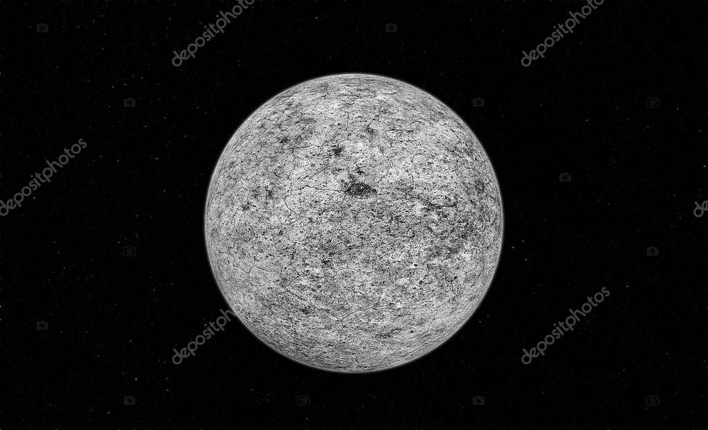 Planète Blanche Dans Lespace Photographie April909 - 