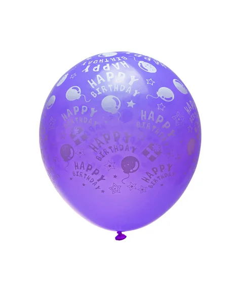 Purple balloon isolated — Stock Photo, Image