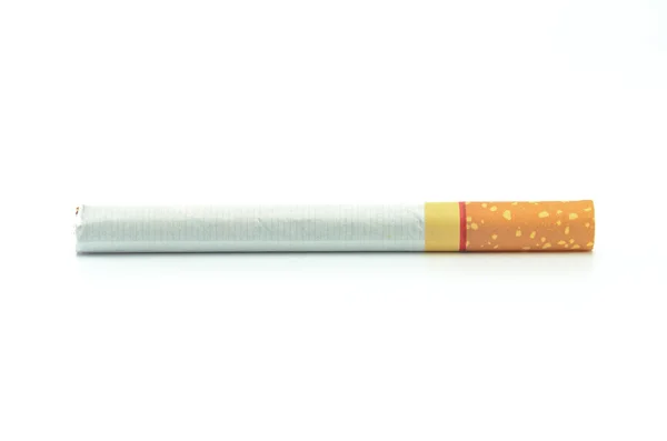 白い背景で隔離 Cigarett — ストック写真