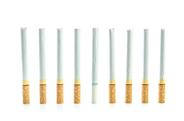 흡연 cigaretts의 클로즈업 — 스톡 사진