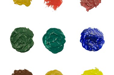 Akrilik renk arka plan soyut el boyalı