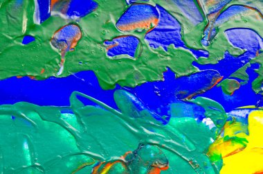 Akrilik renk arka plan soyut el boyalı