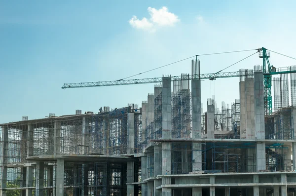 Gebäude im Bau — Stockfoto