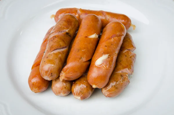 Grilled sausages — Stock Photo, Image