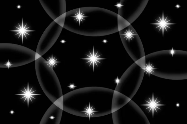 Abstract black color background with star — Stock Photo, Image