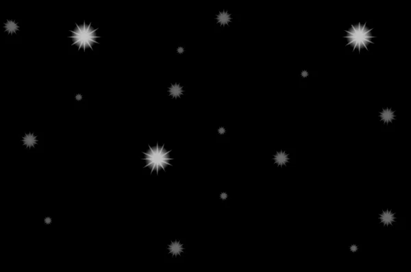 Abstract star with black background — Stock Photo, Image