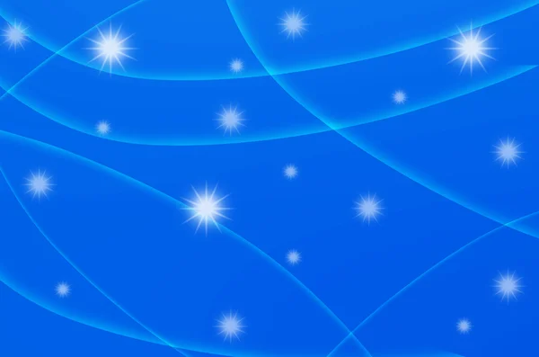 Abstract star with blue background — Stock Photo, Image