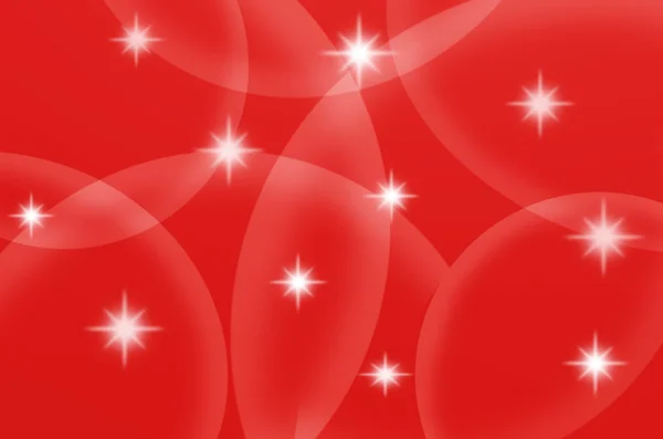 Kırmızı arka plan ile yıldız ışık — Stok fotoğraf