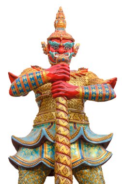 Tay dev heykel izole