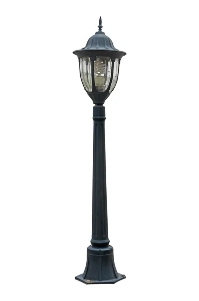 sokak lambası beyaz izole