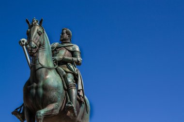 Monument to Grand Duke Ferdinando I in Florence clipart