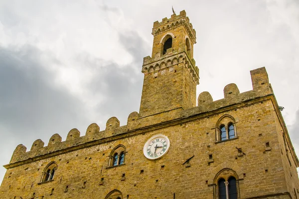 Palace of Priori in Volterra, Italy town — Stock Photo, Image