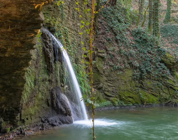 A cachoeira do moinho de água — Fotografia de Stock