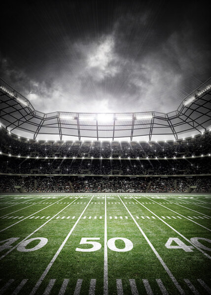 Американский футбольный стадион

