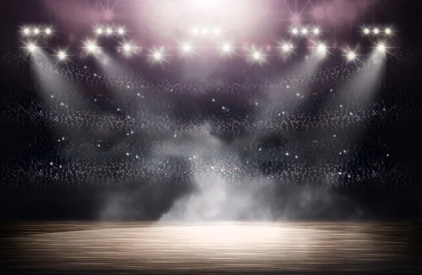 Basketball arena background — Stock Photo, Image