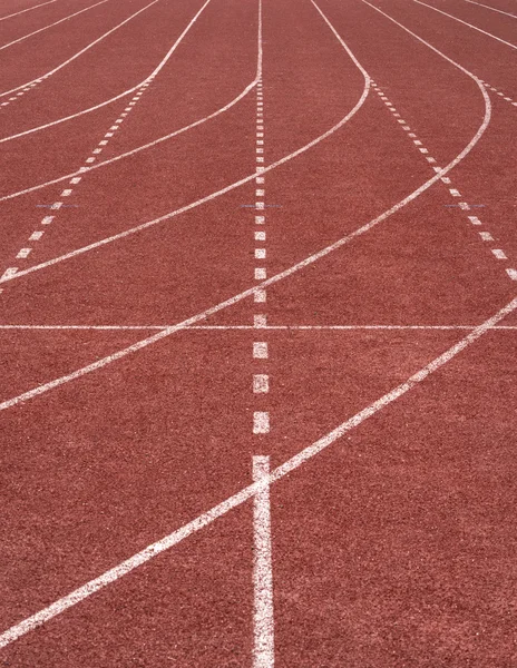 Pista de atletismo textura — Foto de Stock