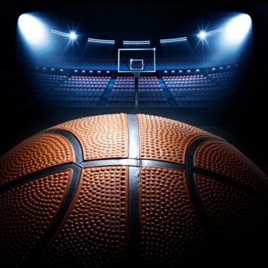 Basketbol arena arka plan