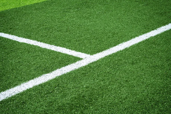 Soccer field background — Stock Photo, Image