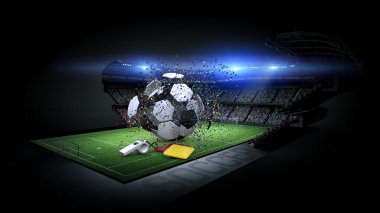 stadium, abstract concept clipart
