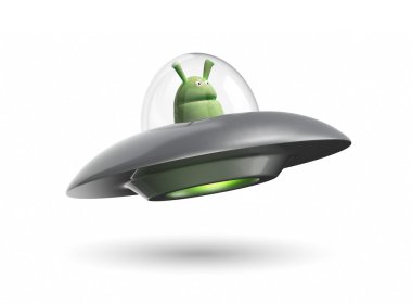 UFO 3d render