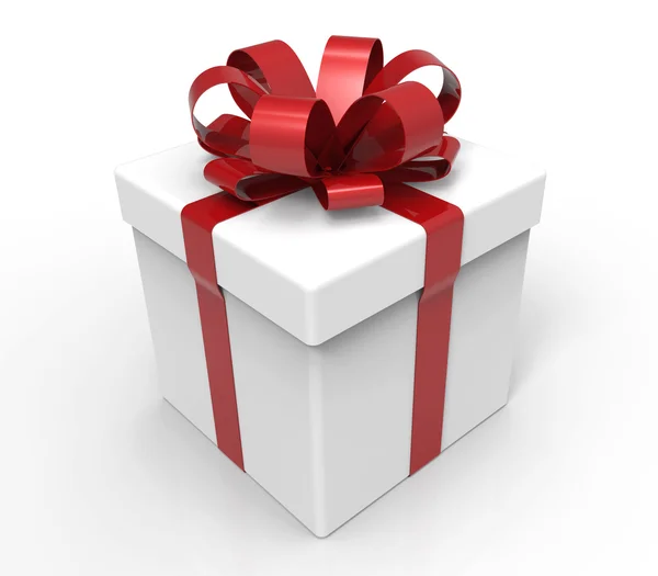 3d present box — Stock Photo, Image