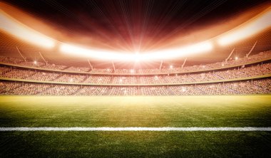 Futbol Stadyumu 3d