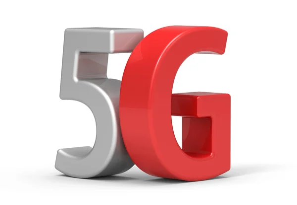 3d 5G, technologie de communication sans fil — Photo