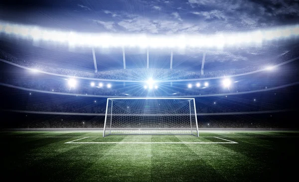 Goal post 3d — Stock Photo, Image