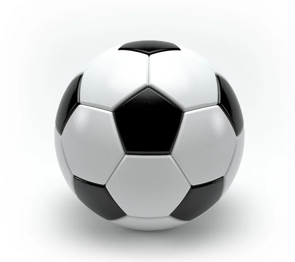 3D fotboll — Stockfoto