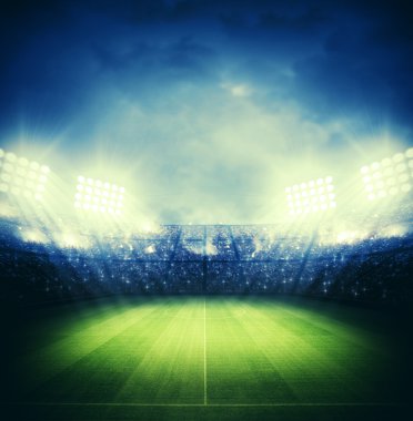 Football stadium clipart