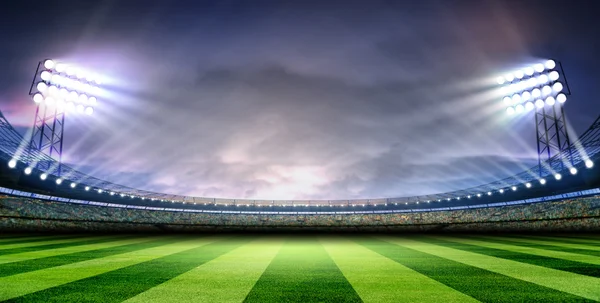 Luci dello stadio — Foto Stock