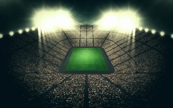 Stadium at night — Stock Photo, Image